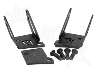 Rigid Industries PRO A-Pillar Mounts (S/S) (F&R): Jeep Wrangler JK 2007-2018