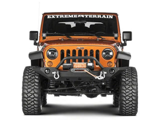 Raxiom Windshield Light Brackets: Jeep Wrangler (07-18)