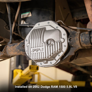 PPE Rear Differential Cover (REAR): Ram 1500 (94-24) Heavy-Duty Cast Aluminum 9.25"-12-Bolt