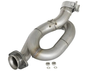 aFe Twisted Steel Loop Relocation Pipe 2" (REAR): Jeep Wrangler JK 2012-2018 3.6L