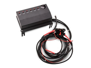 Raxiom Control Box with Switch Panel: Fits Most Jeep Wrangler Models (2007-2018)