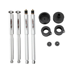 Belltech 2.5" Leveling Kit w/ Street Perf Shocks (F&R): Jeep Wrangler Unlimited JK 2007-2018