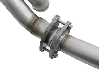 aFe Twisted Steel Y-Pipe 2"-2.5" Exhaust System (F&R): Jeep Wrangler Unlimited JK 2012-2018 3.6L
