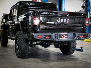 aFe Apollo GT 409 SS Cat-Back Exhaust w/ Black Tip: Jeep Wrangler / Gladiator / Grand Cherokee 3.6L V6 (05-26)