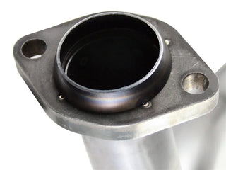 aFe Twisted Steel Loop Delete Down-Pipe & Y-Pipe 2"-2.5" Exhaust (F&R): Jeep Wrangler Unlimited JK 2012-2018 3.6L