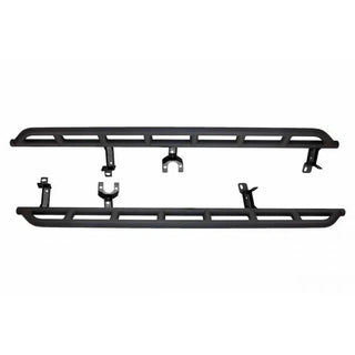 Fishbone Offroad Rocker Guards: Jeep Wrangler / Gladiator (18-26) - Black Textured