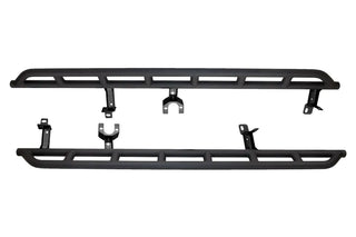 Fishbone Offroad Rocker Guards: Jeep Wrangler / Gladiator (18-26) - Black Textured