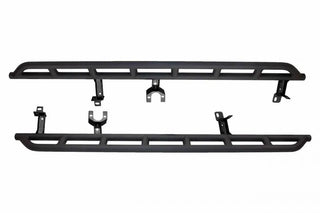 Fishbone Offroad Rocker Guards: Jeep Wrangler / Gladiator (18-26) - Black Textured