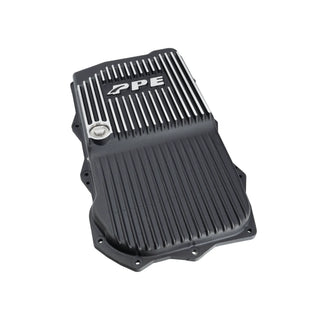 PPE HD Cast Aluminum Transmission Pan: Jeep Wrangler / Gladiator 2018-2025 w/ Filter - Black