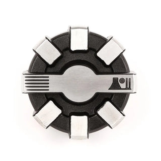Rugged Ridge Brushed Aluminum Elite Fuel Cap: Jeep Wrangler / Gladiator (97-26)