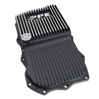 PPE HD Cast Aluminum Transmission Pan Deep (ZF 8-Speed): Fits Ram/Dodge 2013-2025