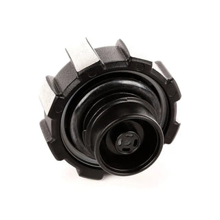 Rugged Ridge Brushed Aluminum Elite Fuel Cap: Jeep Wrangler / Gladiator (97-26)