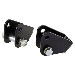 RockJock Rear Shock Relocation Axle Bracket Kit: Fits Most Jeep Gladiator Models (2018-2026)