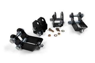 JKS Shock Relocation Brackets 2" Extension (F&R): Jeep Gladiator JT 2020-2024 w/ 2.5" Lift