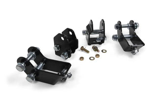 JKS Shock Relocation Brackets 2" Extension (F&R): Jeep Gladiator JT 2020-2024 w/ 2.5" Lift