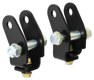 RockJock Front Shock Relocation Axle Bracket Kit: Fits Most Jeep Gladiator Models (2018-2026)