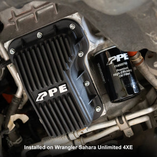 PPE Engine Oil Pan: Jeep Wrangler (18-25) Heavy-Duty Cast Aluminum