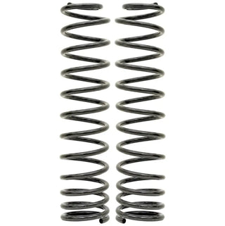 RockJock Front Coil Springs 3.5in Lift Pair (FRONT): Jeep Gladiator EcoDiesel (18-26) - Gloss Black