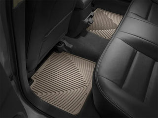 WeatherTech Rear Rubber Floor Mats (REAR): Dodge Durango / Jeep Grand Cherokee (11-26) - Tan