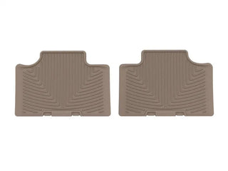 WeatherTech Rear Rubber Floor Mats (REAR): Dodge Durango / Jeep Grand Cherokee (11-26) - Tan