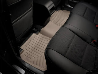 WeatherTech Front & Rear FloorLiners Tan: Jeep Grand Cherokee / Durango 2013-2015 w/ 2nd Row Bench Seat