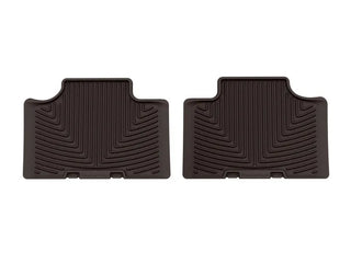 WeatherTech Rear Rubber Mats (REAR): Dodge Durango / Jeep Grand Cherokee (11-26) - Cocoa