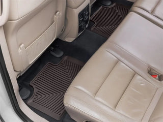 WeatherTech Rear Rubber Mats (REAR): Dodge Durango / Jeep Grand Cherokee (11-26) - Cocoa