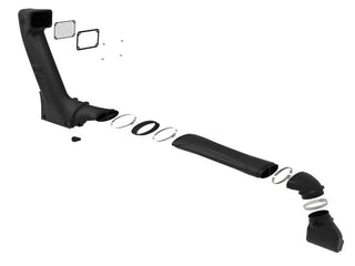 aFe Dynamic Air Scoop Snorkel (NO-CUT NO-DRILL): Jeep Wrangler JL 2018-2025 / Gladiator JT 2020-2025