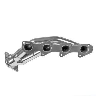 BBK 1.875" Shorty Headers Silver Ceramic (F&R): 11-23 Challenger / Charger R/T Scat Pack 6.4L / SRT 392 / Hellcat 6.2L / 300C SRT8 6.4L
