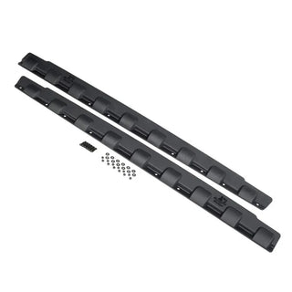 Rugged Ridge Body Armor Rocker Guard Kit 2-Door (REAR): Fits Most Jeep Wrangler Models (2007-2018)