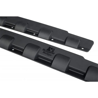 Rugged Ridge Body Armor Rocker Guard Kit 2-Door (REAR): Fits Most Jeep Wrangler Models (2007-2018)