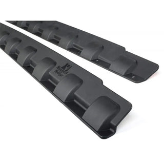 Rugged Ridge Body Armor Rocker Guard Kit 2-Door (REAR): Fits Most Jeep Wrangler Models (2007-2018)