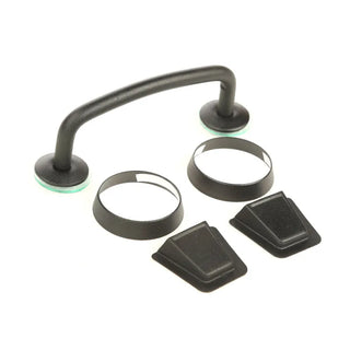 Rugged Ridge Black Powder Coated Windshield Tie Down Kit: Fits Jeep Wrangler JK (13-18)
