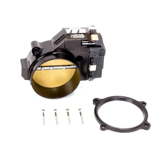 BBK 100mm Billet Throttle Body Black (F&R): Fits Dodge 2015-26 Hellcat 6.2L HEMI