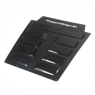 Rugged Ridge Primer Coated Steel Hood Vent Insert: Fits Most Jeep Wrangler Models (2007-2018)
