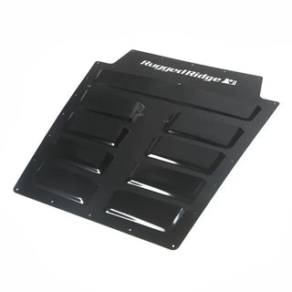 Rugged Ridge Primer Coated Steel Hood Vent Insert: Fits Most Jeep Wrangler Models (2007-2018)