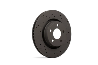 Hawk Talon Rear 12.44" Solid Disc Brake Rotors: Jeep Wrangler JK 2007-2018