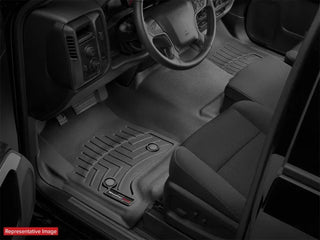 WeatherTech Rear FloorLiner Tan (REAR): Jeep Wrangler JL 2021-2024 4xe