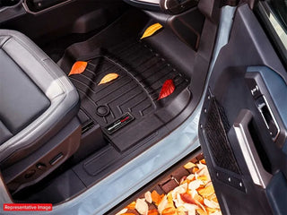 WeatherTech Rear FloorLiner Tan (REAR): Jeep Wrangler JL 2021-2024 4xe