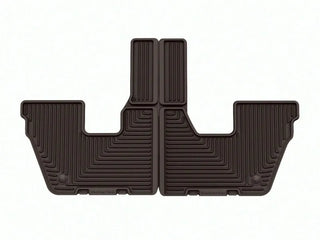 WeatherTech All-Weather Rear Floor Mats (3rd Row) (REAR): Jeep Grand Cherokee L (21-24) - Cocoa