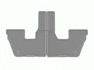 WeatherTech All-Weather Rear Floor Mats: Fits Most Jeep Grand Cherokee L Models (2021-2024) - Grey