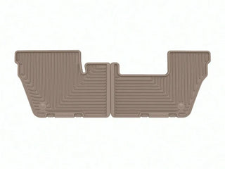 WeatherTech Rear Rubber Floor Mats - Tan: Fits Most Jeep Grand Cherokee L Models (2021-2024)