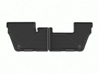 WeatherTech Rear Rubber Floor Mats - Black: Fits Most Jeep Grand Cherokee L Models (2021-2024)