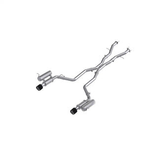 MBRP Armor Pro Series T304SS 3.0in Cat-Back Dual Rear Exit Exhaust w/ Carbon Fiber Tips: Dodge Durango (11-26)
