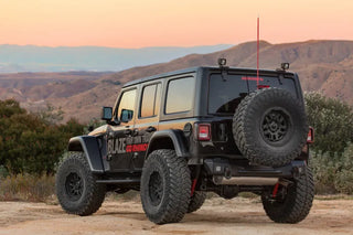 Go Rhino Rockline Stubby Rear Bumper: Jeep Wrangler JL 2018-2026
