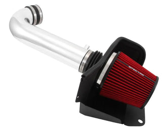 Spectre Air Intake Kit w/ Red Filter & Powder Coated Heat Shield: Fits most Hemi Models