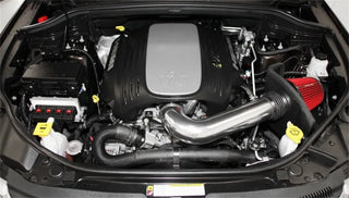 Spectre Air Intake Kit w/ Red Filter & Powder Coated Heat Shield: Fits most Hemi Models