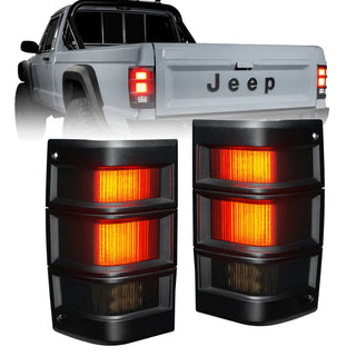 ORACLE LED Tail Lights Tinted (REAR): Jeep Comanche MJ 1986-1992