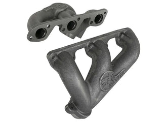aFe BladeRunner Ported Ductile Iron Exhaust Manifolds (FRONT): Jeep Wrangler JK 2007-2011 3.8L