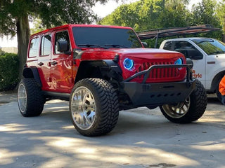ORACLE 7" High Powered LED Halo Headlights ColorSHIFT (FRONT): Jeep Wrangler JL / Gladiator JT 2018-2026